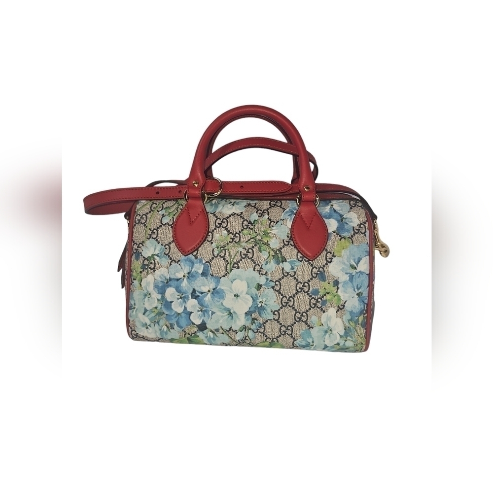 *NEW* GUCCI Boston bag floral - Picture 6 of 13